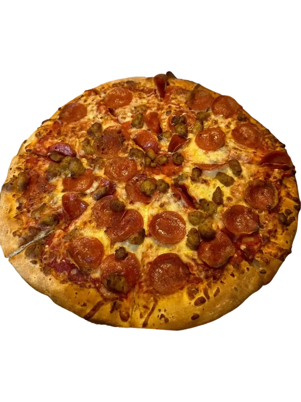 Pizza & Wings Combo Special - Our popular special: a large 3-topping pizza paired with 8 of our signature wings.