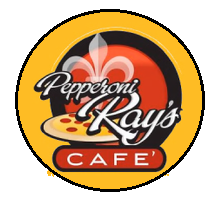 Pepperoni Ray's Cafe Logo